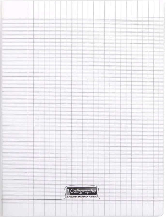 Calligraphe Notizbuch 8000 POLYPRO, 240 x 320 mm, farblos, incolore (EAN: 3210330181998)