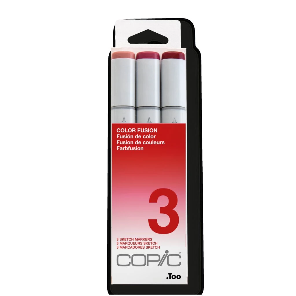 COPIC Marker sketch, 3er Set "Color Fusion 3" (EAN: 4511338053546)