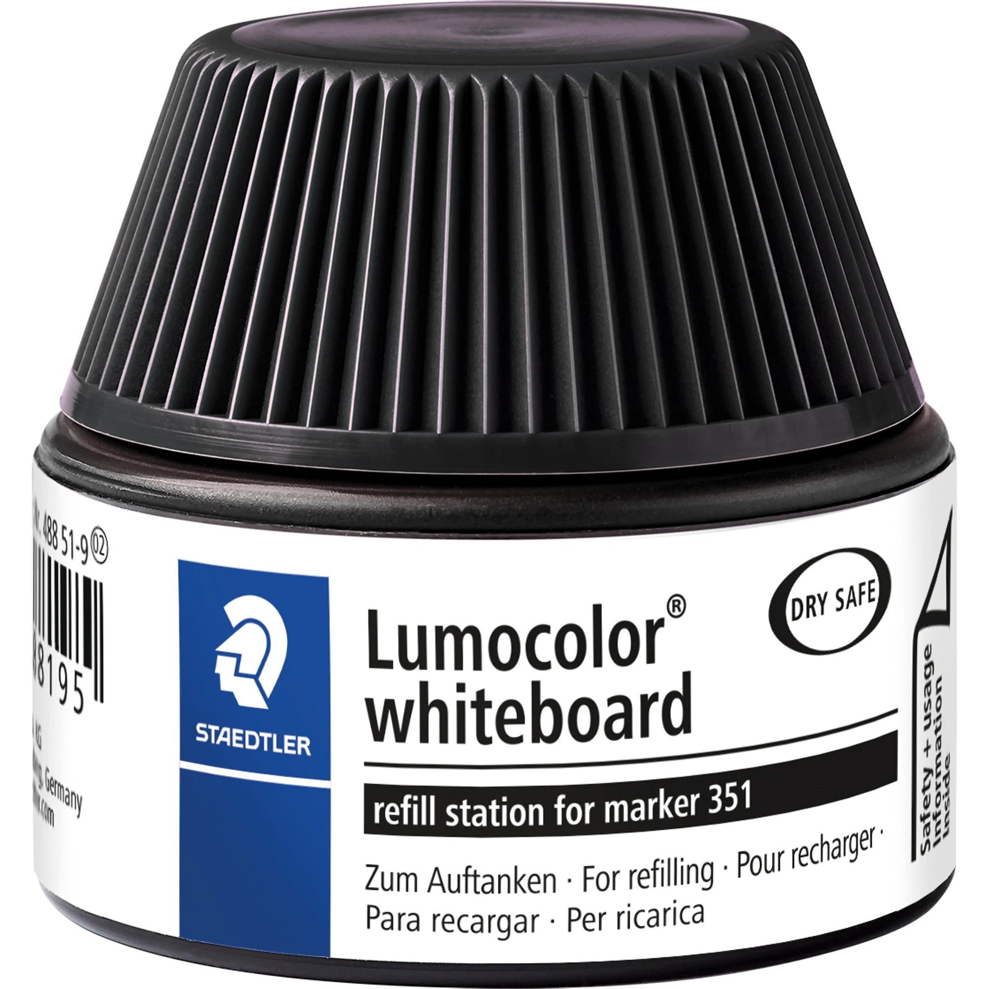 STAEDTLER Lumocolor Refill-Station 488 51, schwarz (EAN: 4007817488195)