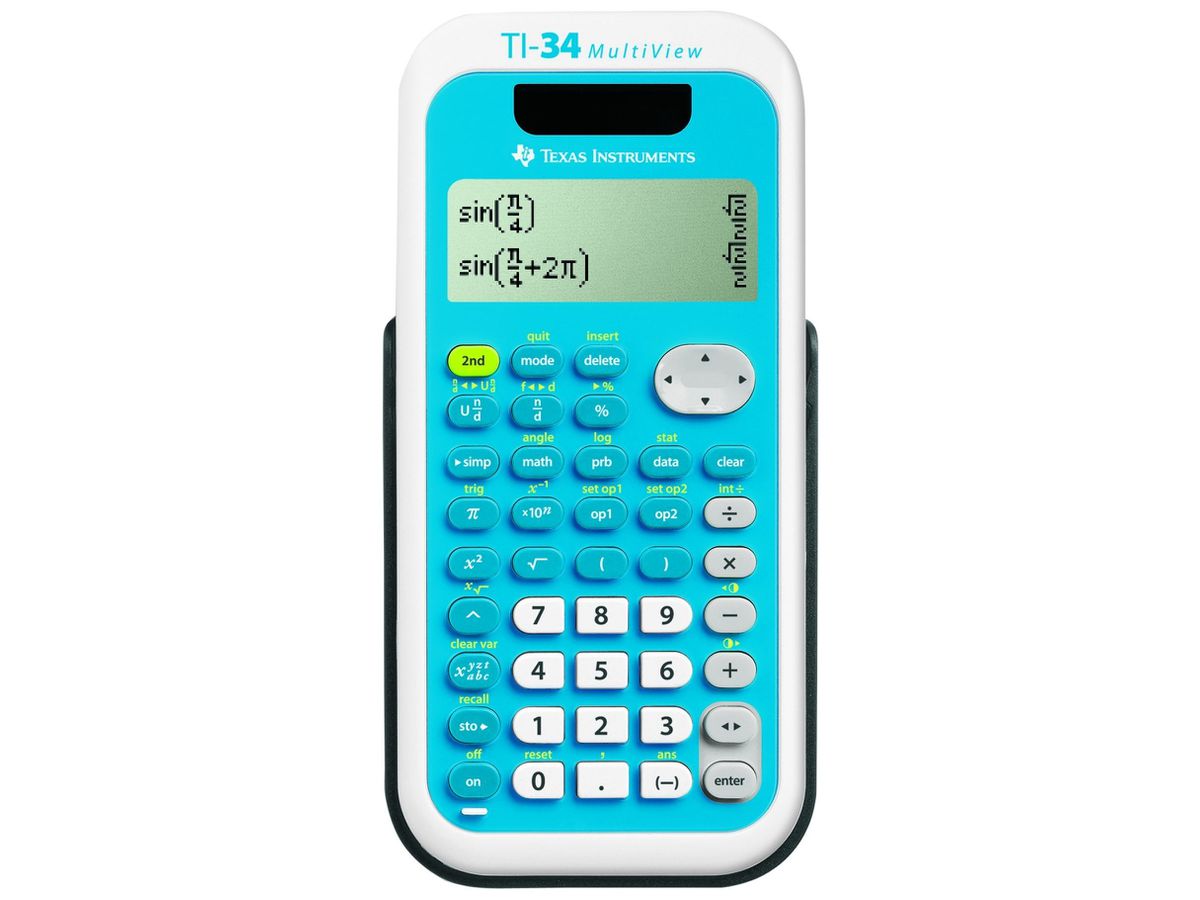 TEXAS INSTRUMENTS Schulrechner TI-34 Multiview (EAN: 3243480107006)