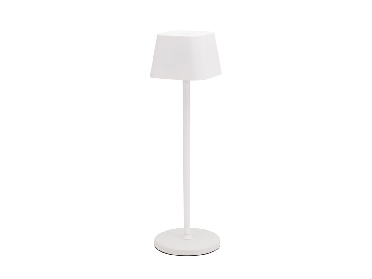 Securit Akku LED-Tischleuchte GEORGINA, weiß (EAN: 8720663160539)