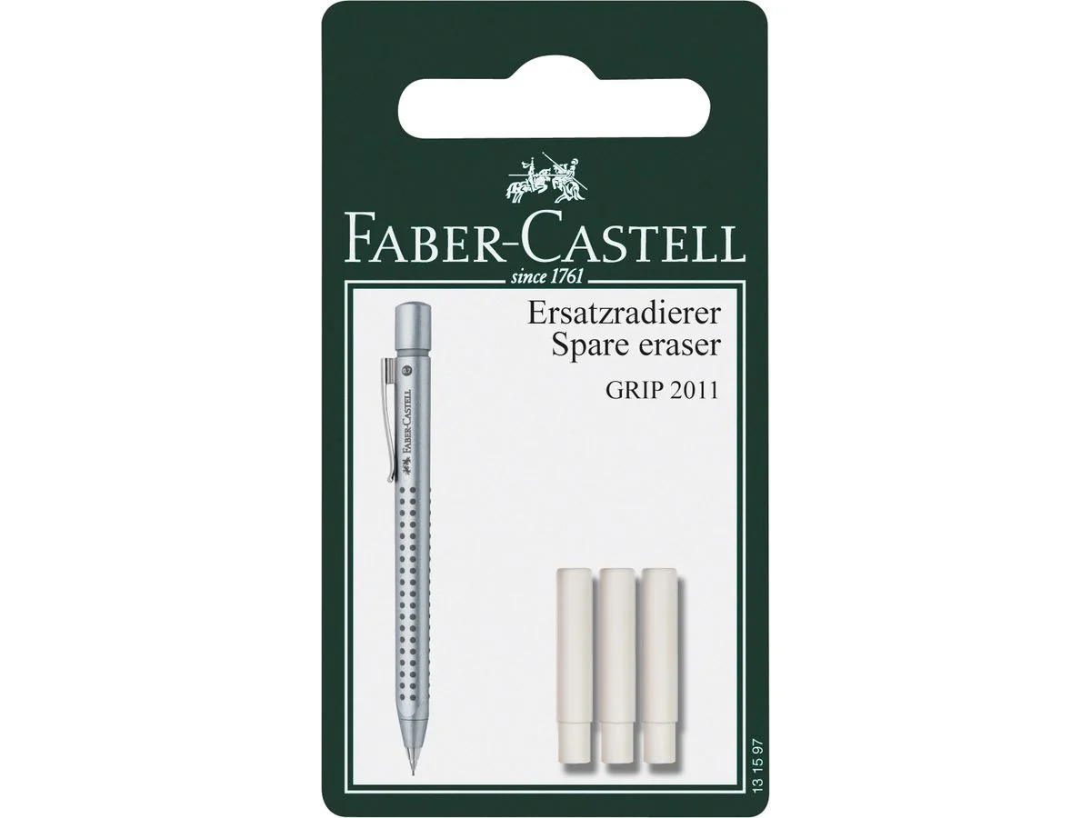 FABER-CASTELL Ersatzradierer für Druckbleistift GRIP (EAN: 4005401315971)