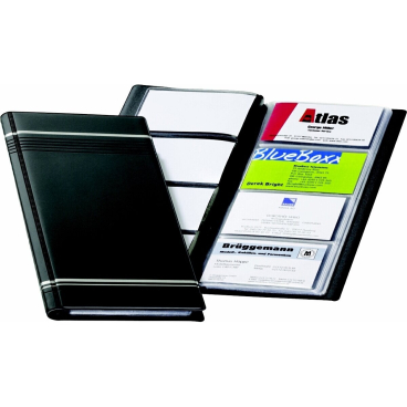 DURABLE Visitenkarten-Album VISIFIX, matte Folie, anthrazit (EAN: 4005546801865)