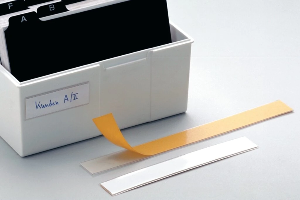 DURABLE Beschriftungsfenster LABELFIX, (B)200 x (H)15 mm, transparent (EAN: 4005546889184)