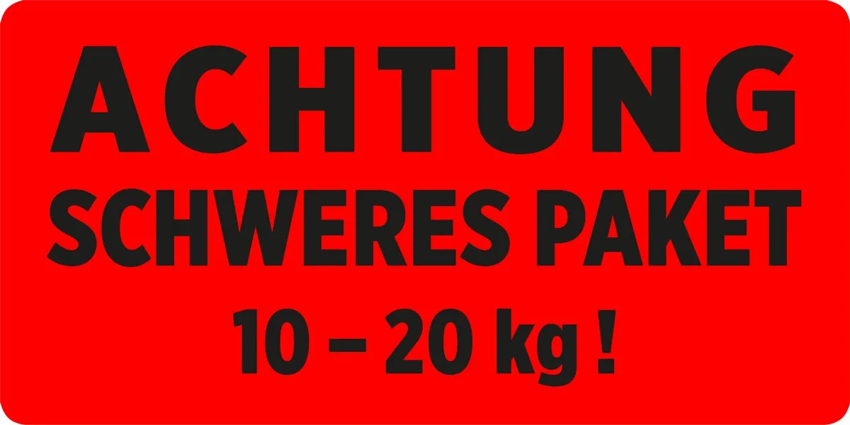 AVERY Zweckform Rollenetikettten "ACHTUNG SCHWERES PAKET" (EAN: 4004182172544)