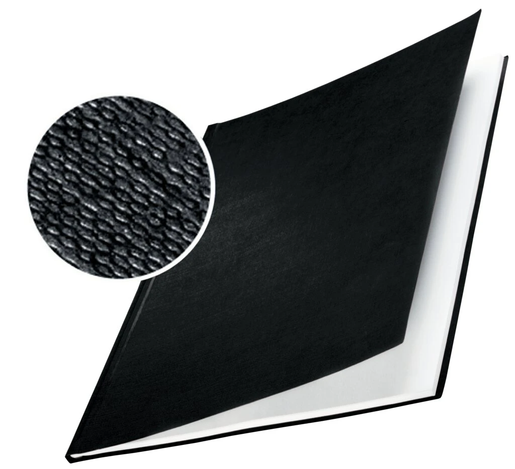 LEITZ Buchbindemappe impressBind, A4, 14 mm, schwarz, Hard (EAN: 4002432373529)