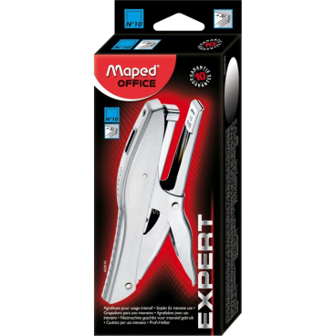 Maped Heftzange Expert Nr.10, Heftleistung: 20 Blatt, silber (EAN: 3154144500104)