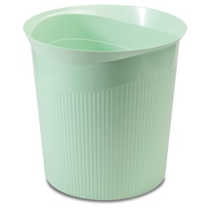 HAN Papierkorb Re-LOOP, Öko-Kunststoff, 13 Liter,pastellgrün (EAN: 4012473121034)