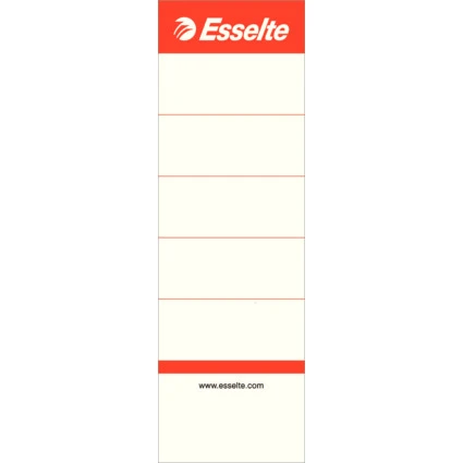 Esselte Ordner-Rückenschild Standard, 50 x 158 mm (EAN: 3249448108016)
