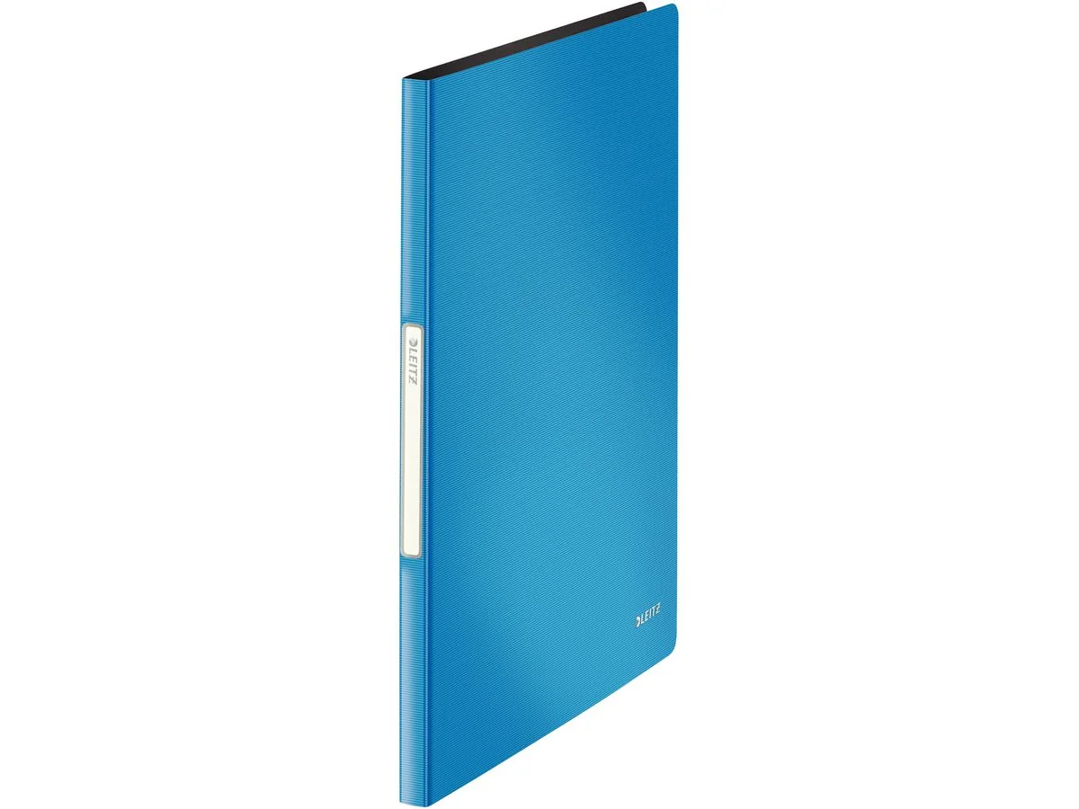 LEITZ Sichtbuch Solid, A4, PP, mit 20 Hüllen, hellblau (EAN: 4002432114771)