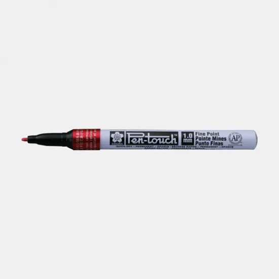 SAKURA Permanent-Marker Pen-Touch Fein, rot (EAN: 0084511397118)