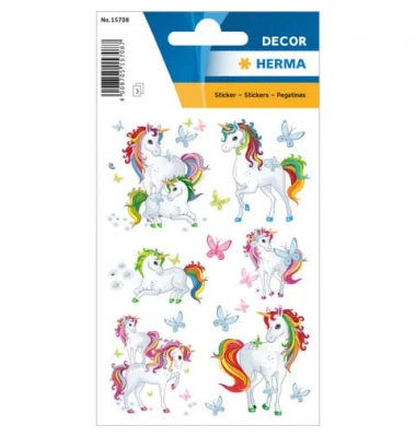 HERMA Sticker DECOR "Einhorn Best Friends" (EAN: 4008705157087)