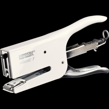 Rapid Heftzange Classic K1 Retro Coconut Kiss, weiß (EAN: 4051661016578)