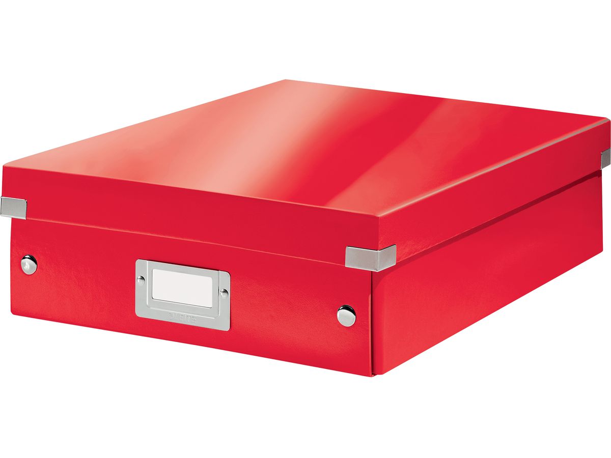 LEITZ Organisationsbox Click & Store WOW, groß, rot (EAN: 4002432135561)