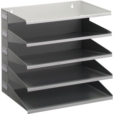 DURABLE Sortierstation Business, 5 Fächer, grau (EAN: 4005546989440)