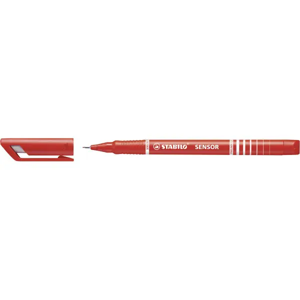 STABILO Fineliner SENSOR fein, rot (EAN: 4006381114172)