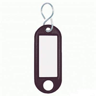 WEDO Schlüsselanhänger S-Haken, schwarz, Kleinpackung (EAN: 4003801729435)