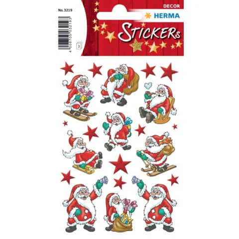 HERMA Weihnachts-Sticker DECOR "klassisches Weihnachten" (EAN: 4008705032193)