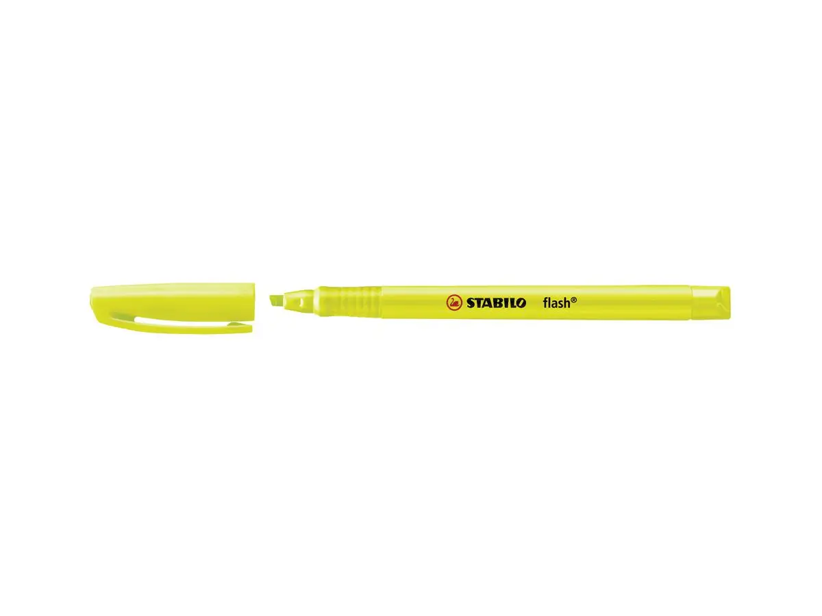 STABILO Textmarker flash, gelb (EAN: 4006381131223)