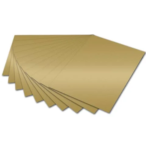 folia Fotokarton, DIN A4, 300 g/qm, gold glänzend (EAN: 4001868614664)