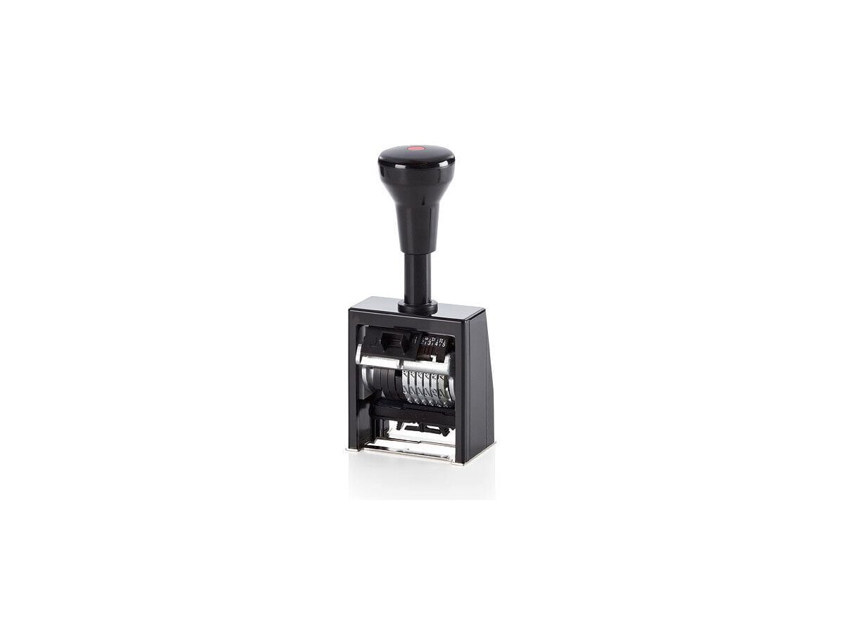 REINER Paginierstempel B6K, Schrifthöhe: 5,5 mm (EAN: 4011170000086)