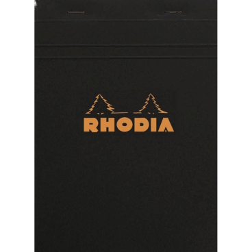 RHODIA Notizblock No. 16, DIN A5, kariert, schwarz (EAN: 3037921620090)