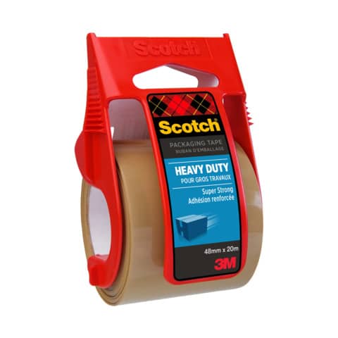3M Scotch Verpackungsklebeband Classic, 50 mm x 20 m, braun (EAN: 0051141239262)
