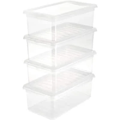 keeeper Aufbewahrungsboxen-Set "bea", 4x 5,6 Liter, PP (EAN: 4052396004373)