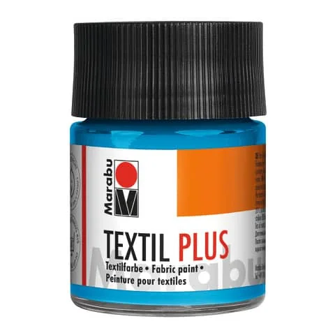 Marabu Stoffmalfarbe Textil plus, 50 ml, hellblau 090 (EAN: 4007751056207)