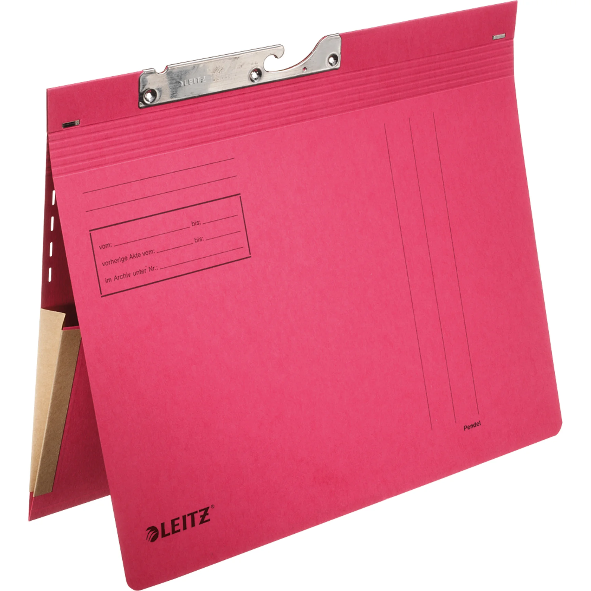 LEITZ Pendelhefter, mit Dehntasche, A4, rot (EAN: 4002432304035)