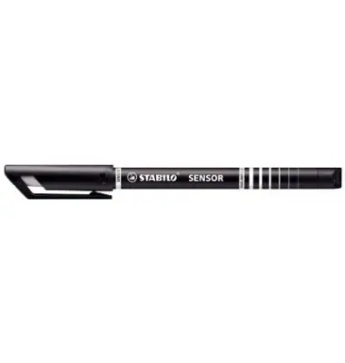 STABILO Fineliner SENSOR fein, schwarz (EAN: 4006381114196)