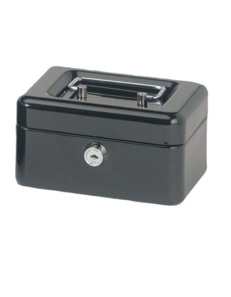 MAUL Geldkassette, schwarz, Maße: (B)152 x (T)125 x (H)81 mm (EAN: 4002390004817)