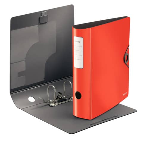 LEITZ Ordner Active Solid, 180 Grad, 82 mm, hellrot (EAN: 4002432114566)