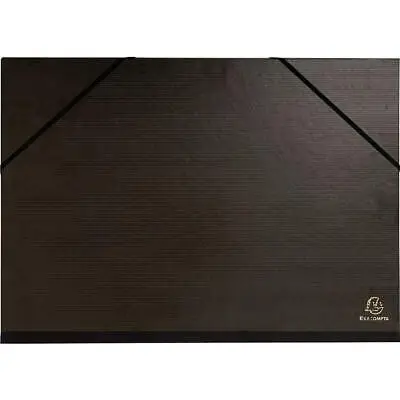 EXACOMPTA Zeichnungsmappe, 320 x 450 mm, Karton, schwarz (EAN: 3130635480001)