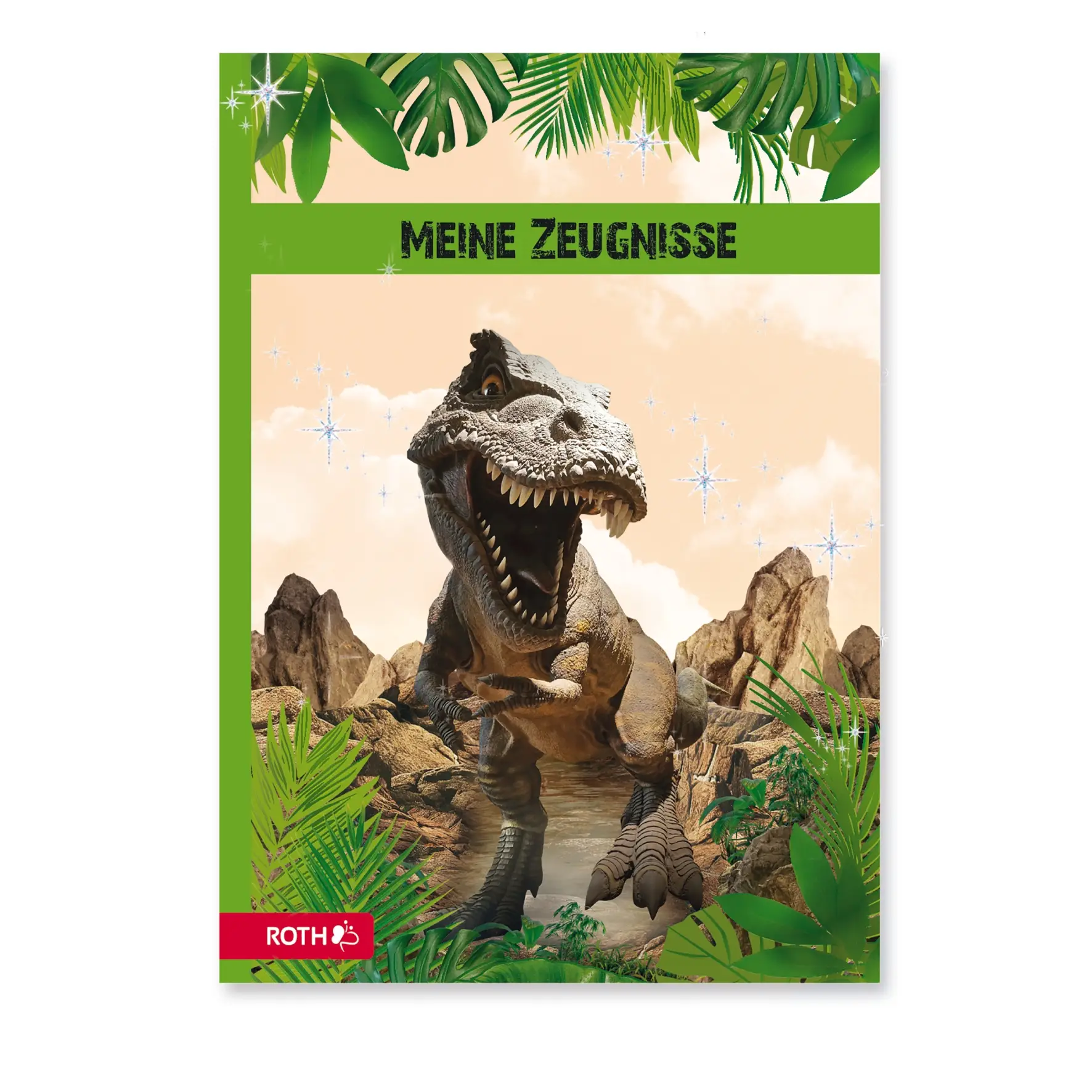 ROTH Zeugnismappe "Tyrannosaurus", mit Design und Effekt (EAN: 4028279893242)