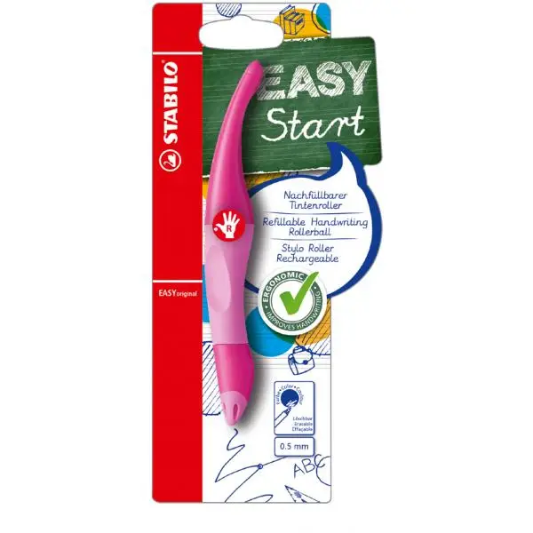 STABILO Tintenroller EASYoriginal, für Linkshänder, blau (EAN: 4006381468343)