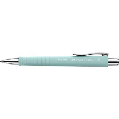 FABER-CASTELL Druckkugelschreiber POLY BALL XB, caribic blue (EAN: 6933256654632)