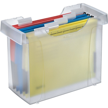 LEITZ Mini-Aktei Hängenregistratur-Box Plus, frost (EAN: 4002432374915)