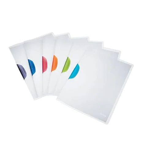 LEITZ Klemmhefter ColorClip Magic, DIN A4, PP, sortiert (EAN: 4002432353569)