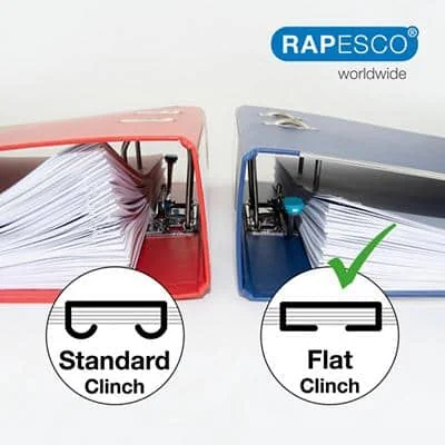 RAPESCO Flachheftgerät ECO Less Effort, schwarz (EAN: 5018505060257)