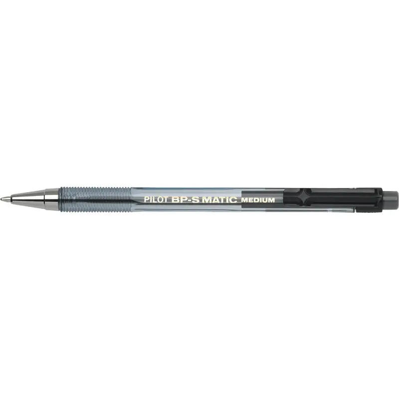 PILOT Druckkugelschreiber BPS-Matic Medium, schwarz (EAN: 4902505156427)