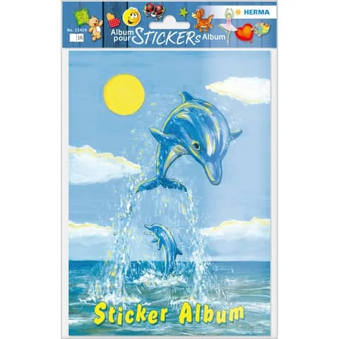 HERMA Stickeralbum "Der kleine Delfin", DIN A5 (EAN: 4008705154192)