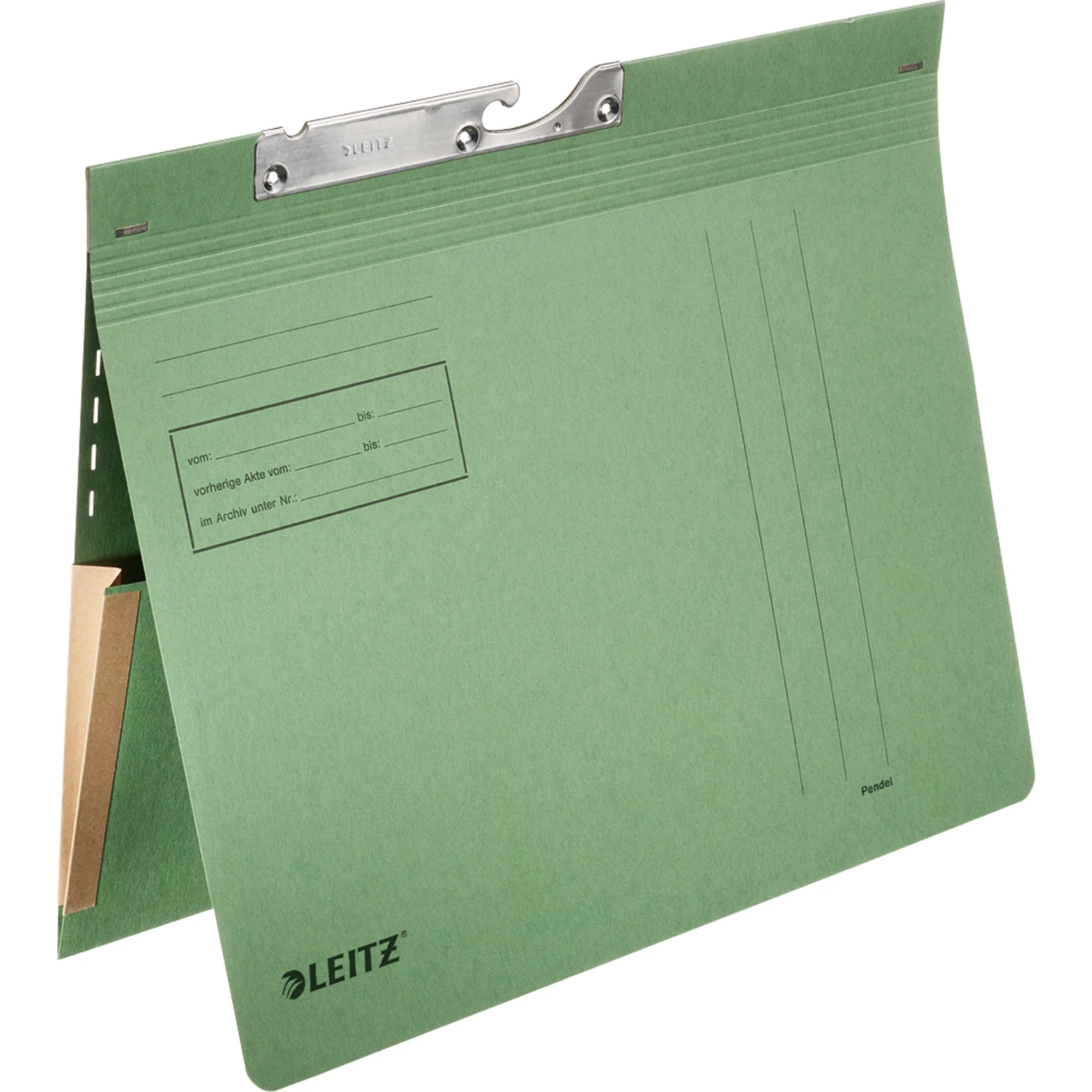 LEITZ Pendelhefter, mit Dehntasche, A4, grün (EAN: 4002432304059)