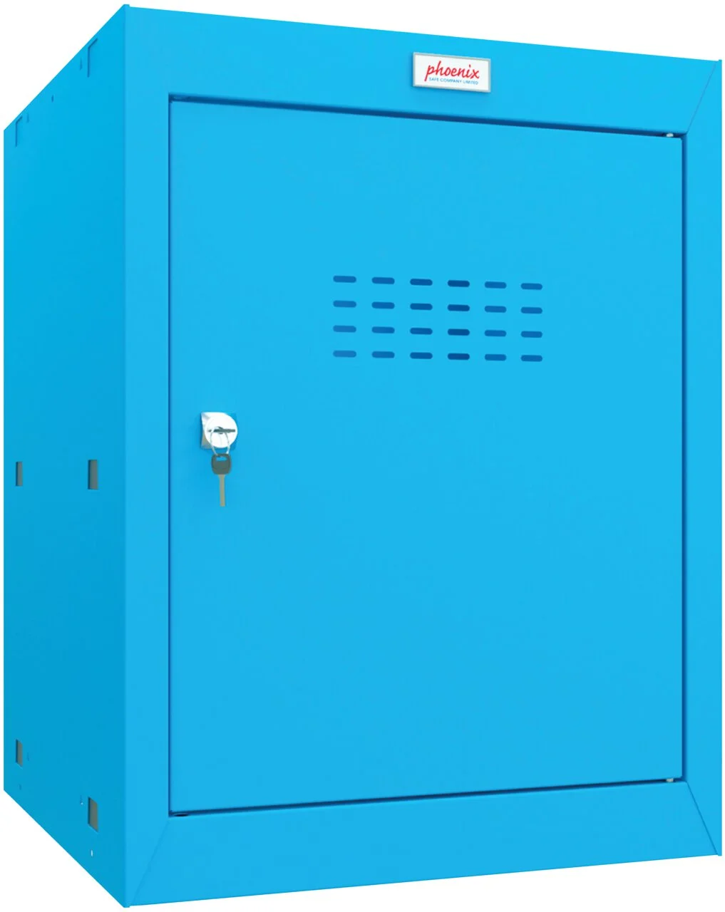 phoenix Würfel-Schließfach CL0544, Schlüsselschloss, blau (EAN: 5032548009585)