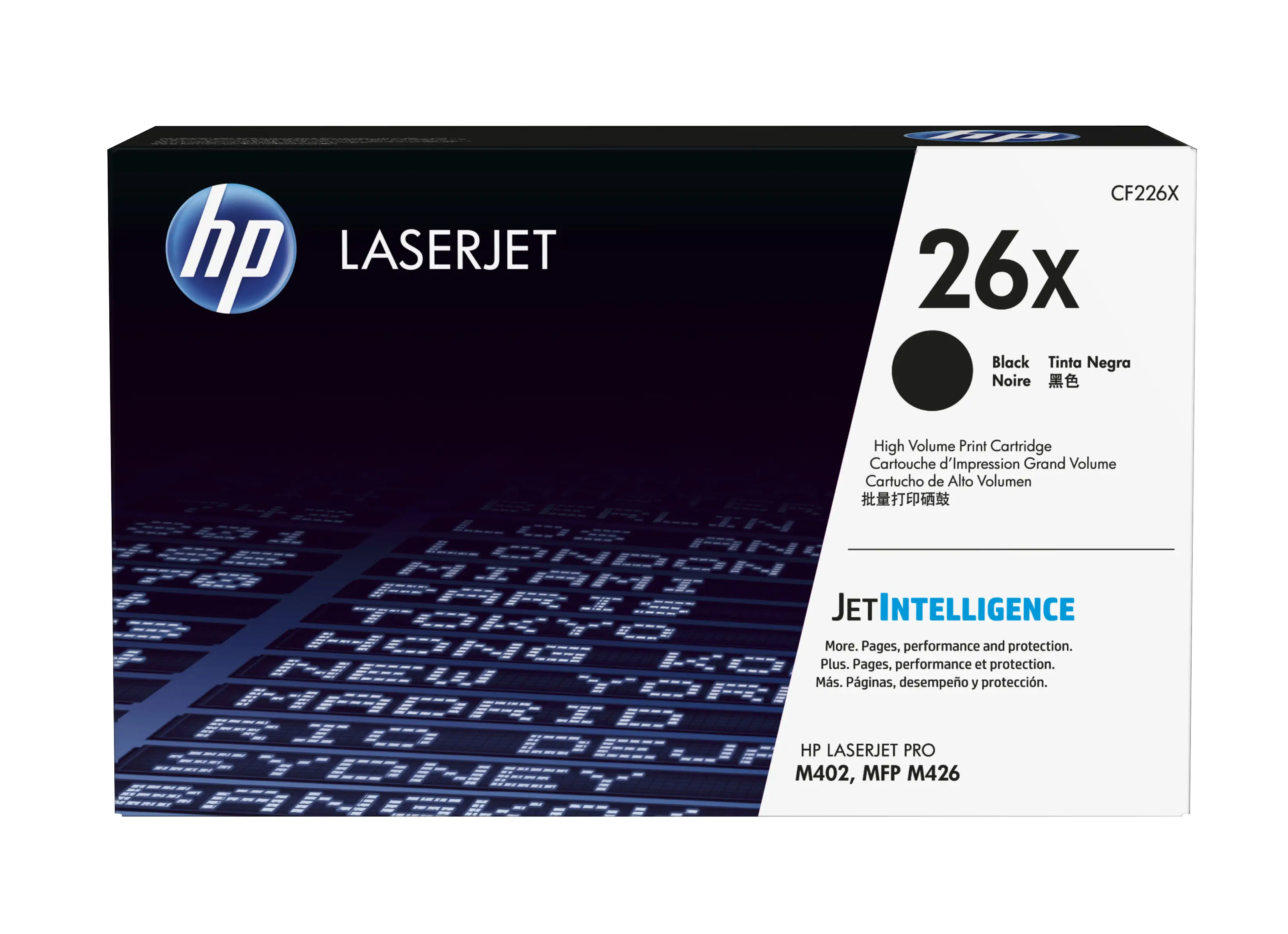 hp Toner 26X für hp LaserJet Pro M-402, schwarz (EAN: 0889296154778)