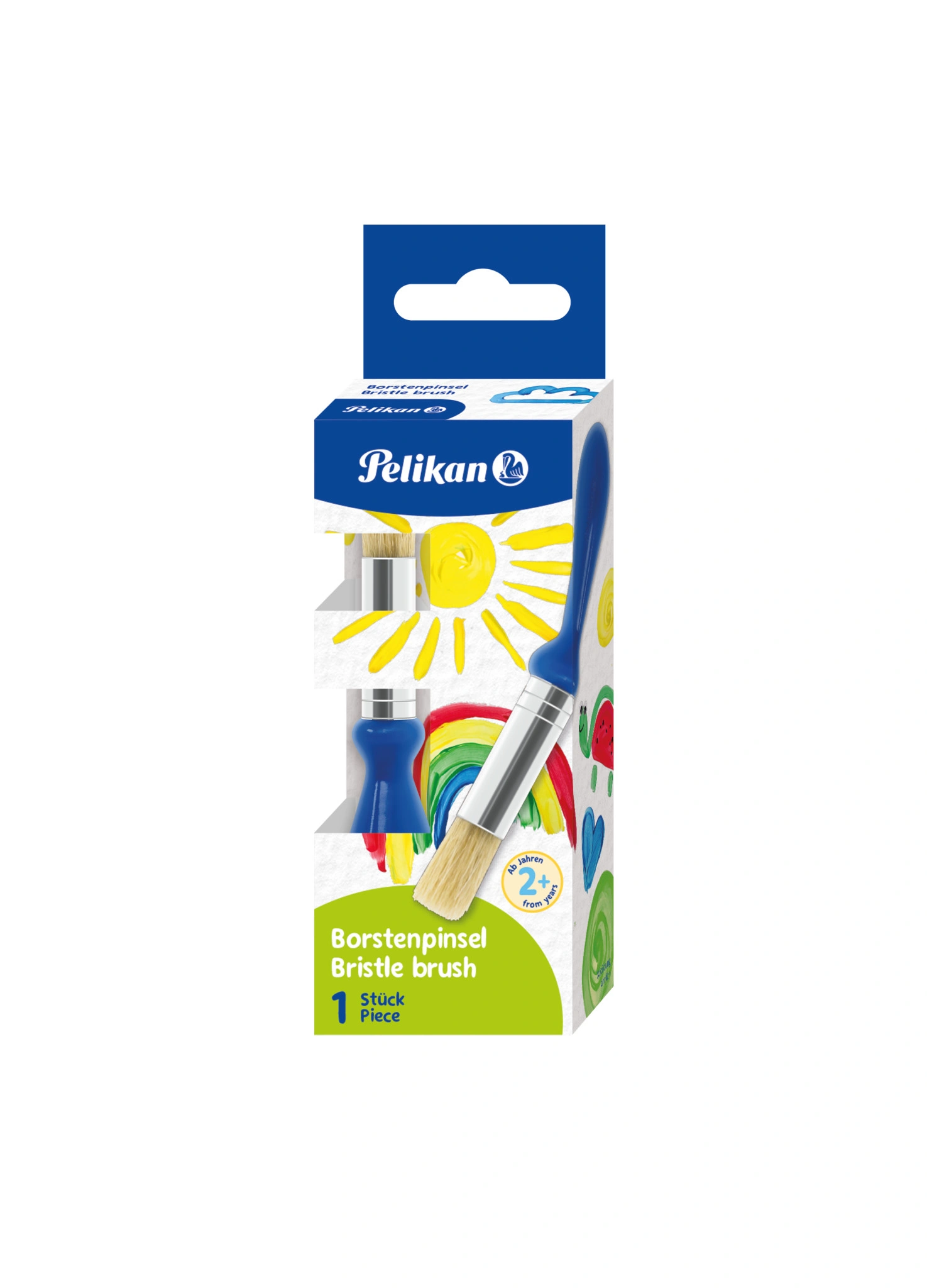 Pelikan Kleinkindpinsel mit Knubbelgriff, blau (EAN: 4012700701596)