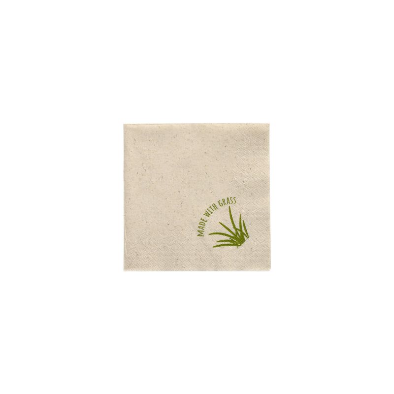 PAPSTAR Cocktail-Servietten, 240 x 240 mm, 2-lagig, natur (EAN: 4002911701416)