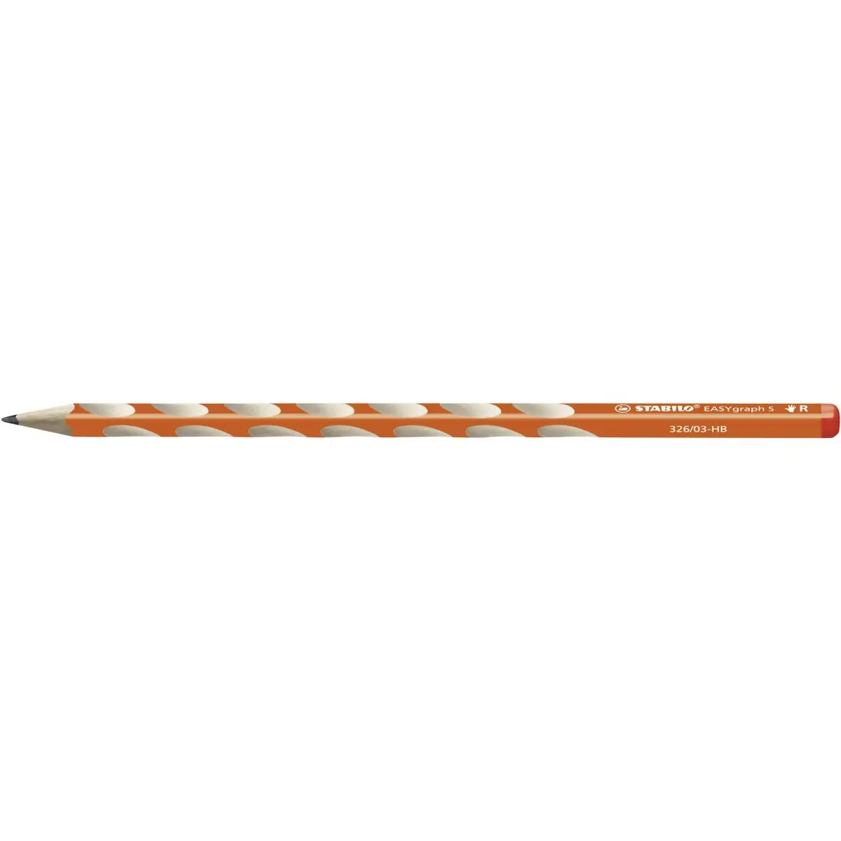 STABILO Bleistift EASYgraph S, Härtegrad: HB, orange (EAN: 4006381530675)