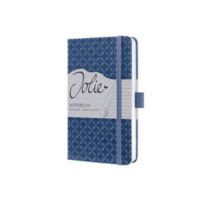 sigel Notizbuch Jolie Flair, Kunstleder, DIN A6, indigo blau (EAN: 4004360840531)