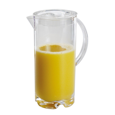 APS Saftkanne mit Deckel, 2,0 Liter, transparent (EAN: 4004133107755)